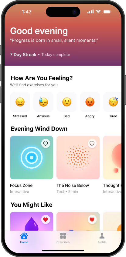 New Meta Learn home screen